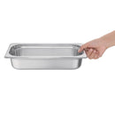 Vogue Stainless Steel 1/3 Gastronorm Tray 65mm