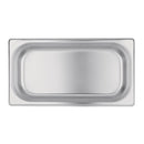 Vogue Stainless Steel 1/3 Gastronorm Tray 65mm