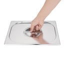 Vogue Stainless Steel 1/2 Gastronorm Lid