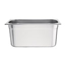 Vogue Edelstahl 1/3 Gastronorm-Tablett 150 mm