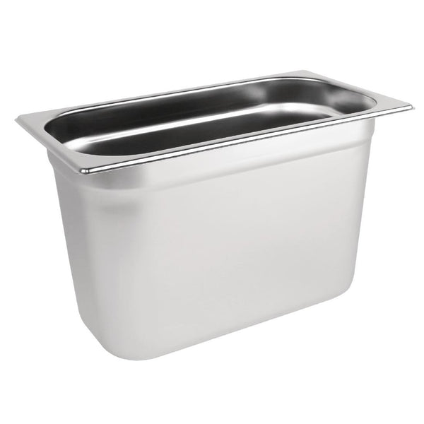 Vogue Stainless Steel 1/3 Gastronorm Tray 200mm