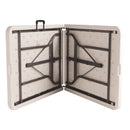 Sonderangebot Bolero PE Center Klapptisch 6 Fuß mit zwei Klappbänken