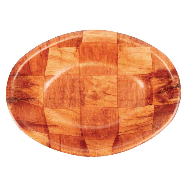 Olympia Oval Wooden Bowl Small