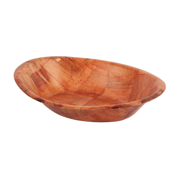 Olympia Oval Wooden Bowl Large