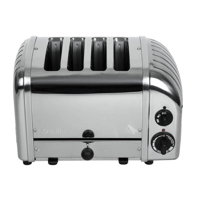 Dualit 2 x 2 Combi Vario 4-Scheiben-Toaster Edelstahl 42174