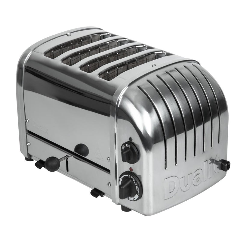 Dualit 2 x 2 Combi Vario 4-Scheiben-Toaster Edelstahl 42174