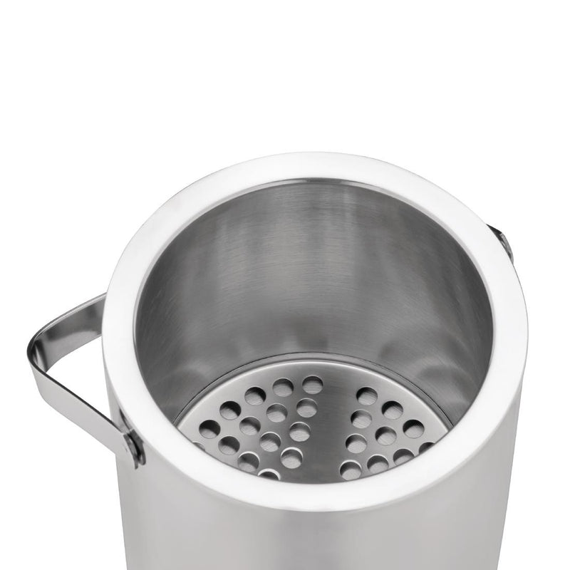 Olympia Ice Bucket with Lid and Tongs 1.23Ltr