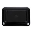 Dalebrook Melamin Kleine rechteckige Platte Schwarz 240 mm