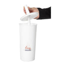 Jantex Toilettenbürste und Halter Weiß