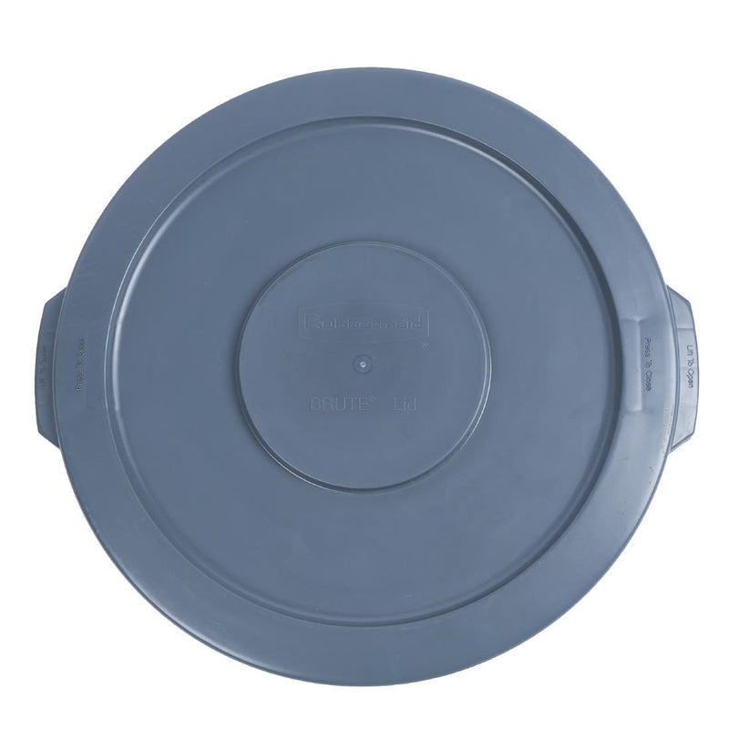 Rubbermaid Brute Snap On Lid Grau 37,9Ltr