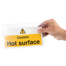 Vogue Caution Hot Surface Sign
