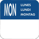 Vogue Removable Day of the Week Labels (Pack of 7000)