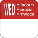 Vogue Removable Day of the Week Labels (Pack of 7000)