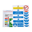 Vogue Bumper Hygiene Catering Sign Pack