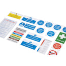 Vogue Bumper Hygiene Catering Sign Pack