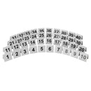 Beaumont Perspex Table Numbers 31-40
