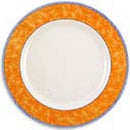 Churchill New Horizons Marble Border Classic Plates Orange 280mm (Pack of 12)