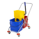 Jantex Dual Bucket Mop Wringer mit Rahmen