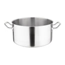 Vogue Stainless Steel Stew Pan 12.5Ltr