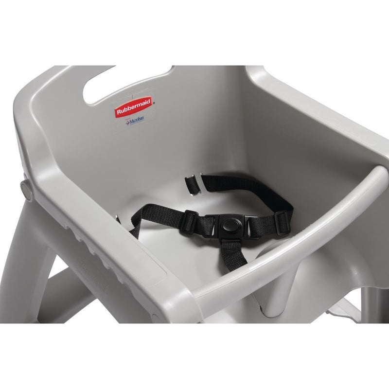 Rubbermaid Sturdy Stacking High Chair Platinum