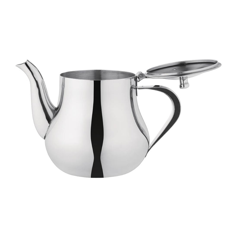 Olympia Arabian Stainless Steel Teapot 1Ltr