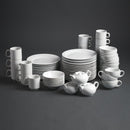 Olympia Whiteware stapelbare Teetassen, 200 ml, 12 Stück