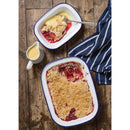 Olympia Emaille-Geschirr, rechteckig, 280 x 190 mm, 6 Stück