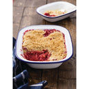 Olympia Emaille-Geschirr, rechteckig, 280 x 190 mm, 6 Stück