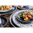 Steelite Ink Legacy Blue Coupe Teller 15,25 cm/6 Zoll – 12er-Packung