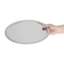 APS Stainless Steel Round Service Tray 350mm