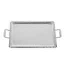 APS Stainless Steel Rectangular Handled Service Tray 600mm