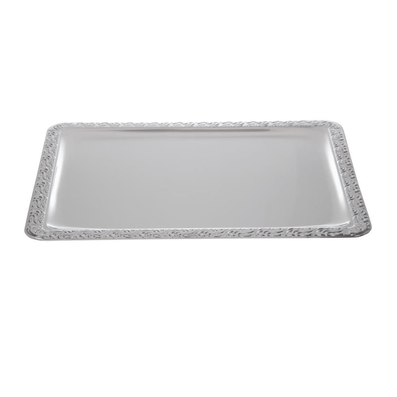 APS Stainless Steel Rectangular Service Tray 420mm