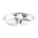 Olympia Ovale Gemüseschale mit zwei Fächern, 200 mm