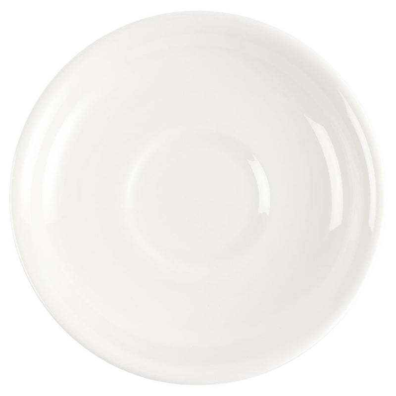 Churchill Whiteware Saucers 137mm (Pack of 24)