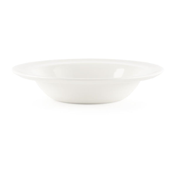 Churchill Whiteware Rimmed Fruit Bowls 190ml (Pack of 24)