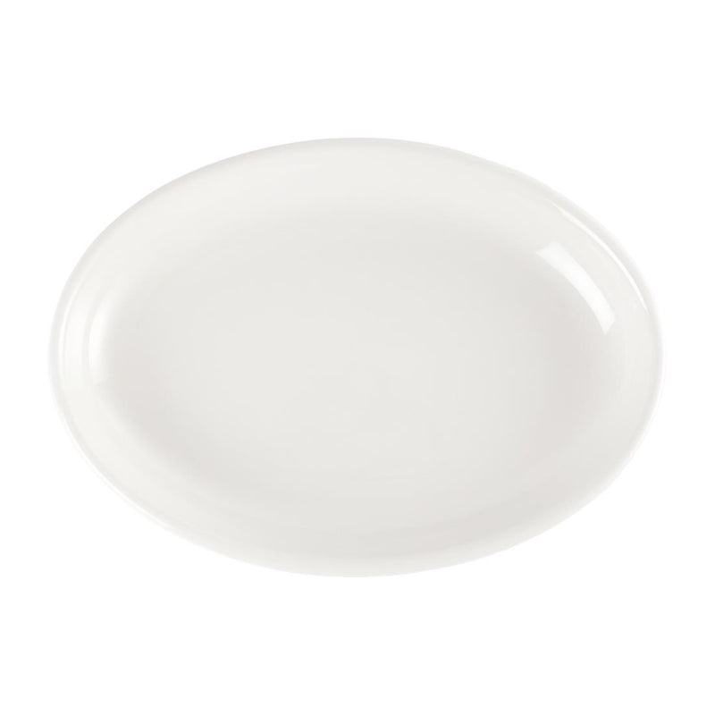 Churchill Whiteware Oval Platters 202mm (Pack of 12)