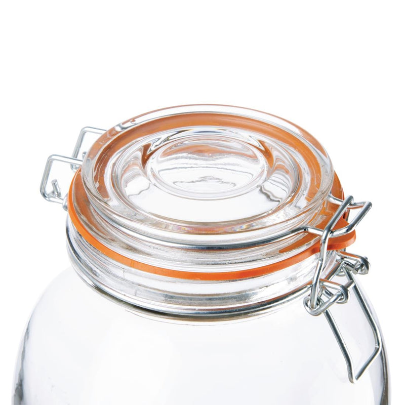 Vogue Einmachglas mit Clipverschluss, 3000 ml