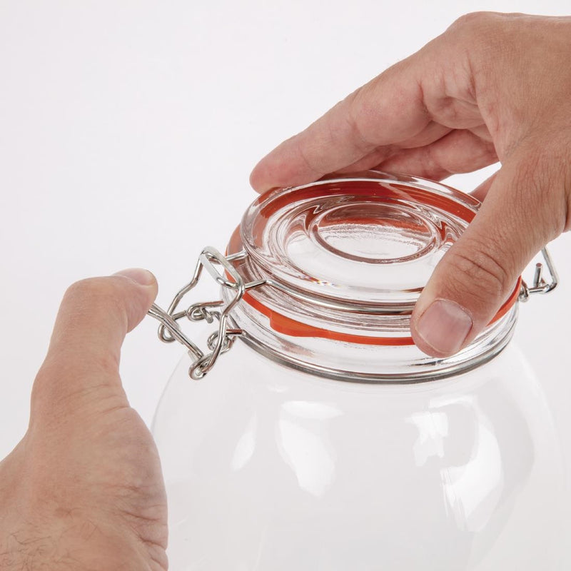 Vogue Einmachglas mit Clipverschluss, 3000 ml