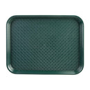 Olympia Kristallon Large Polypropylene Fast Food Tray Green 450mm