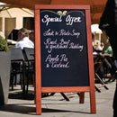 Securit Duplo Pavement Board 1350 x 700mm Mahogany