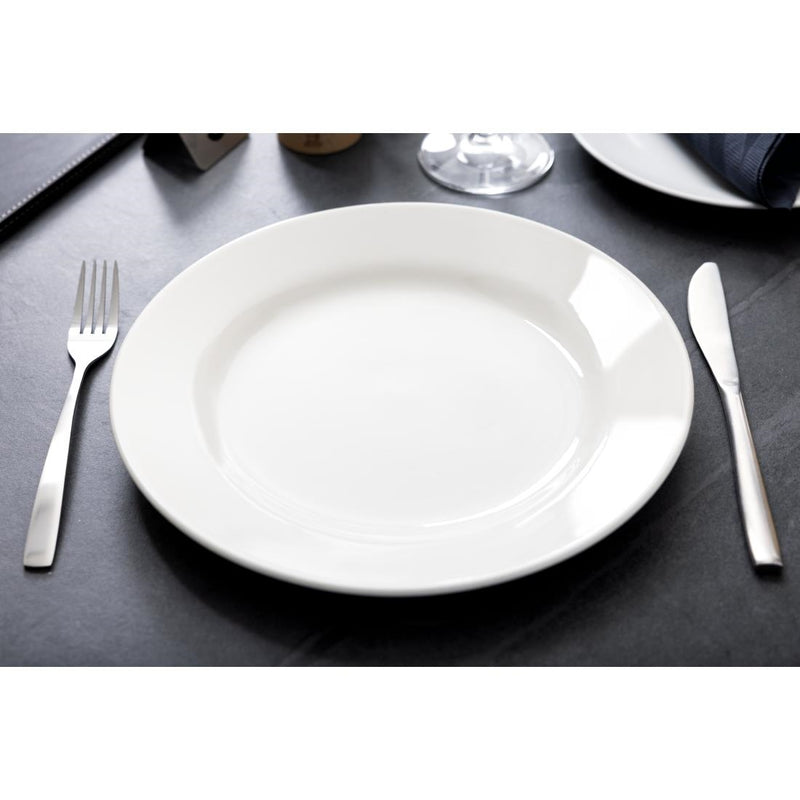 Churchill Whiteware Classic Plates 280mm (Pack of 12)