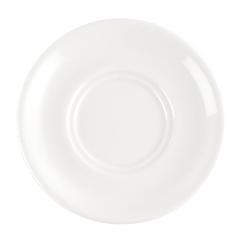 Churchill Whiteware Maple Saucers 150mm (Pack of 24)