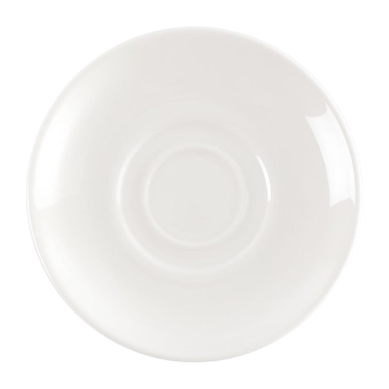 Churchill Whiteware Saucers 127mm (Pack of 24)