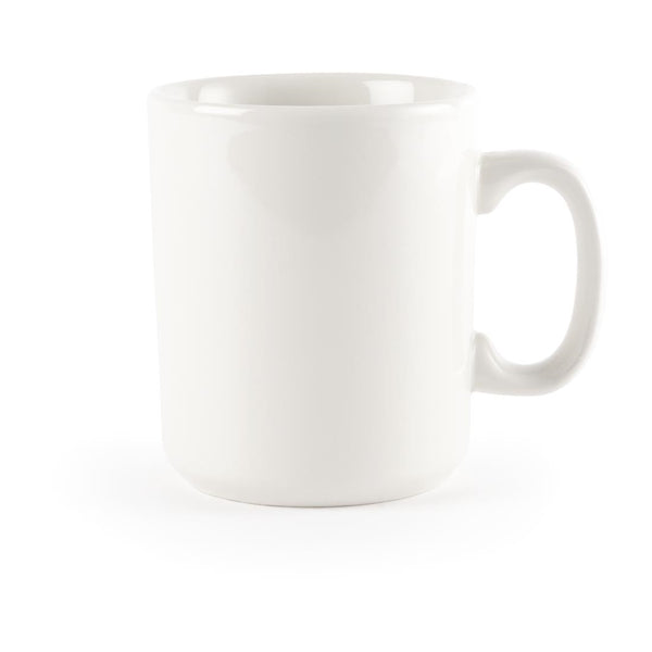 Churchill Plain Whiteware Windsor Mugs 284ml (Pack of 36)