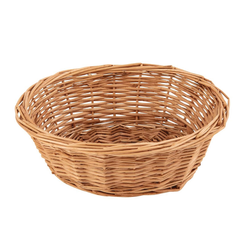 Olympia Willow Oval Basket