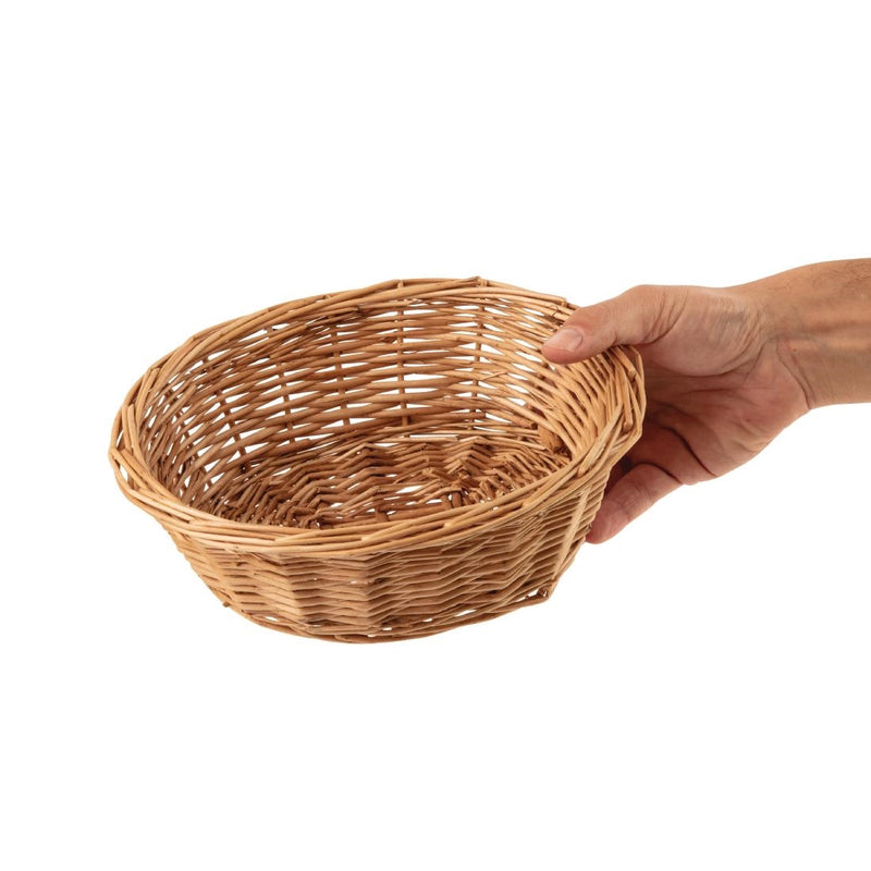 Olympia Willow Oval Basket