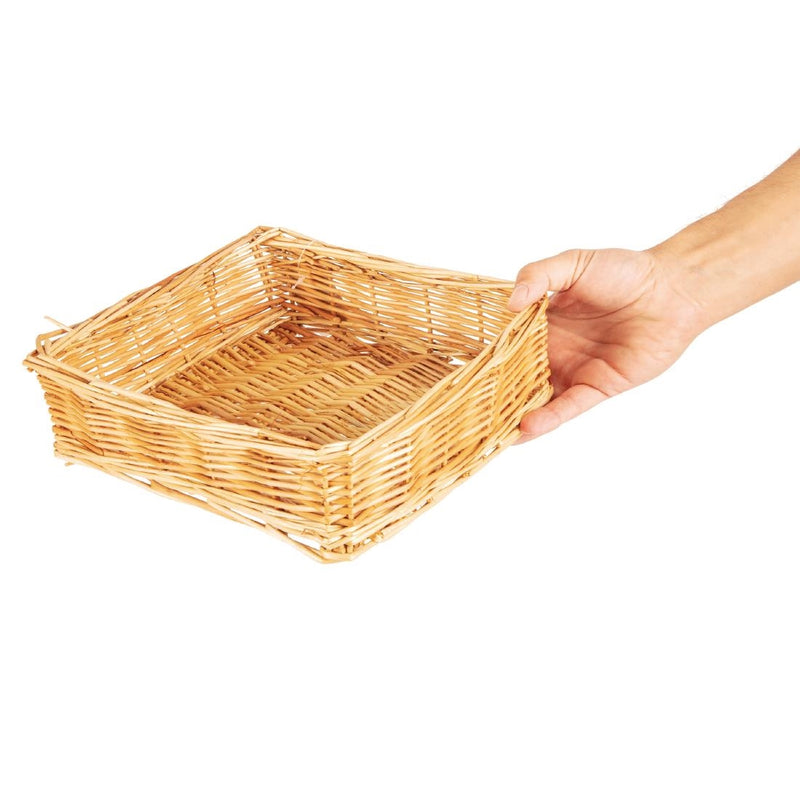 Olympia Willow Square Table Basket