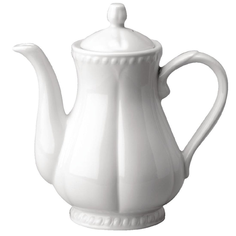 Churchill Buckingham White Coffee Pots 568ml (Pack of 4)