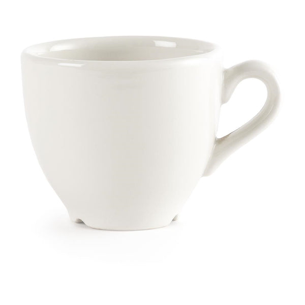 Churchill Plain Whiteware Espresso Cups 85ml (Pack of 24)
