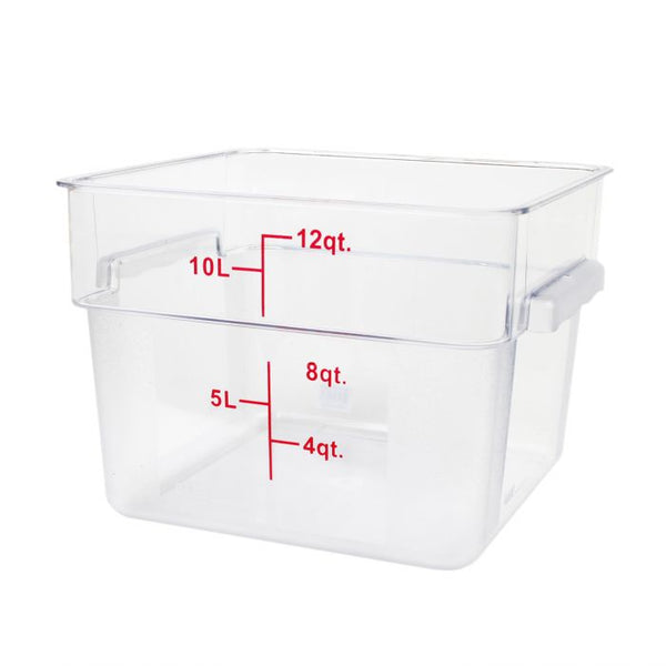 Polycarbonate Food Storage Clear Container 11.4Ltr with Gradations